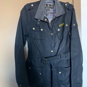 Barbour black jacket